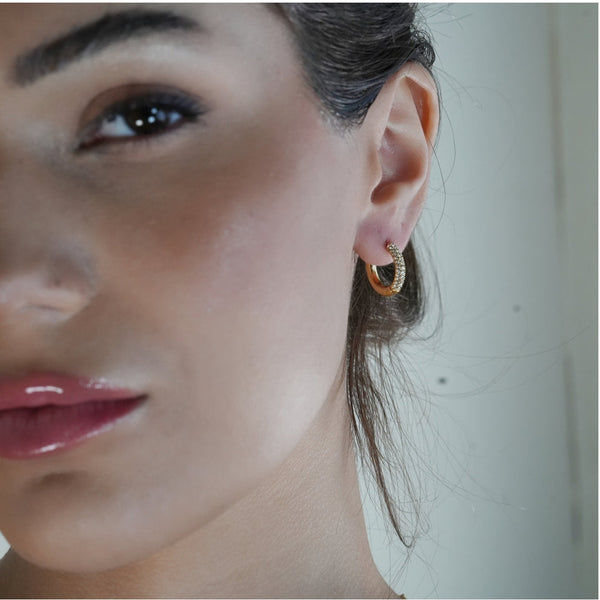 Hackney Nine Bathuli Earrings - Gold
