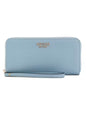Guess Amorette SLG Large Zip Around - Light Blue