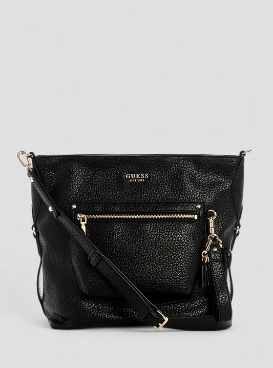 Guess Marsha Crossbody Bucket - Black