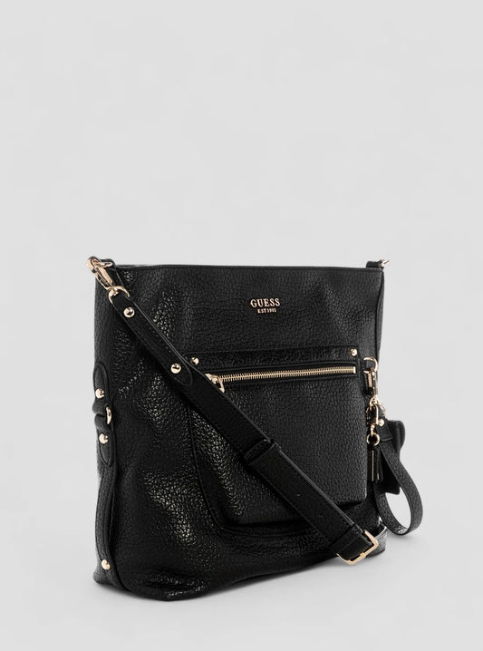 Guess Marsha Crossbody Bucket - Black