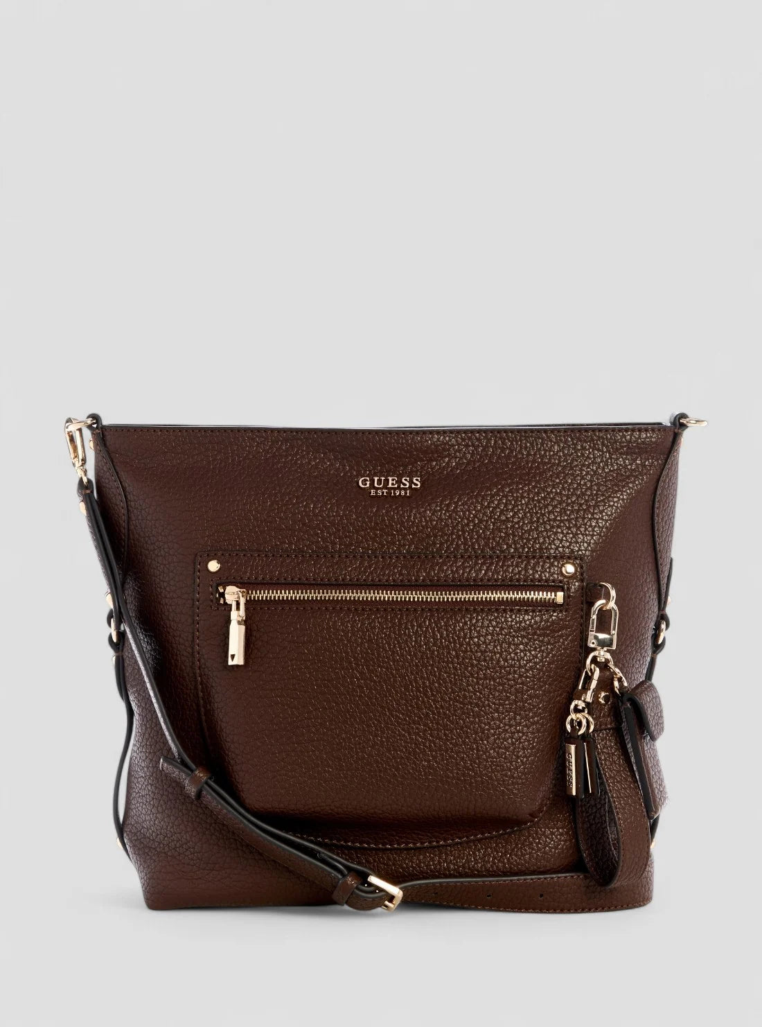 Guess Marsha Crossbody Bucket - Espresso
