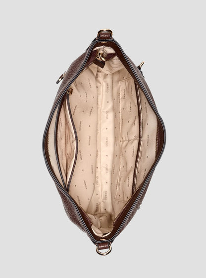 Guess Marsha Crossbody Bucket - Espresso