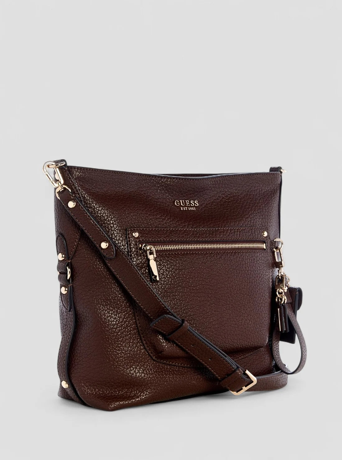 Guess Marsha Crossbody Bucket - Espresso