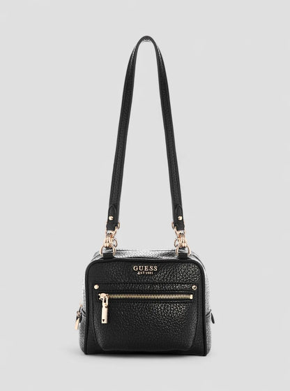 Guess Marsha Box Shoulder Bag - Black