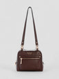 Guess Marsha Box Shoulder Bag - Espresso