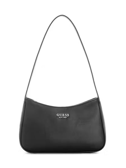 Guess Cerelia Top Zip Shoulder Bag - Black