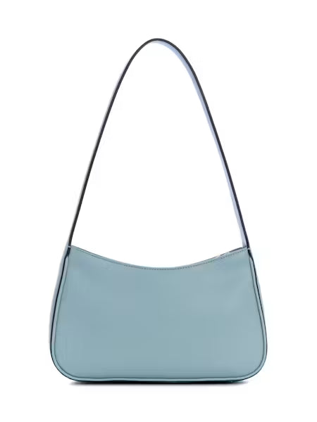 Guess Cerelia Top Zip Shoulder Bag - Light Blue