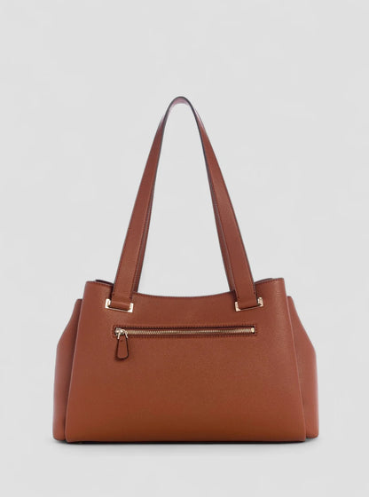 Guess Evie Girlfriend Carryall - Cognac