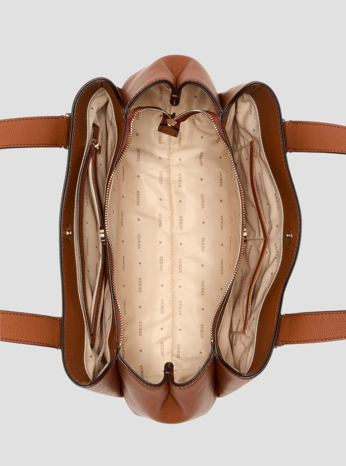 Guess Evie Girlfriend Carryall - Cognac