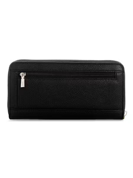 Guess Lucci SLG Large Zip Around Wallet - Black