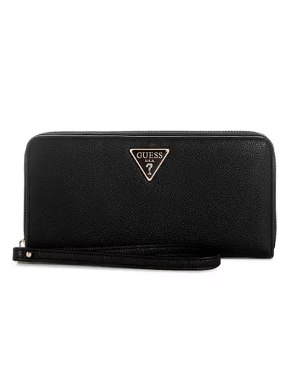 Guess Lucci SLG Large Zip Around Wallet - Black