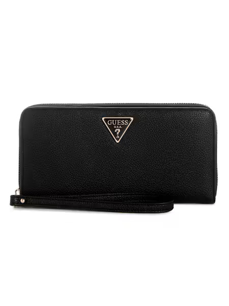Guess Lucci SLG Large Zip Around Wallet - Black