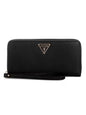 Guess Lucci SLG Large Zip Around Wallet - Black