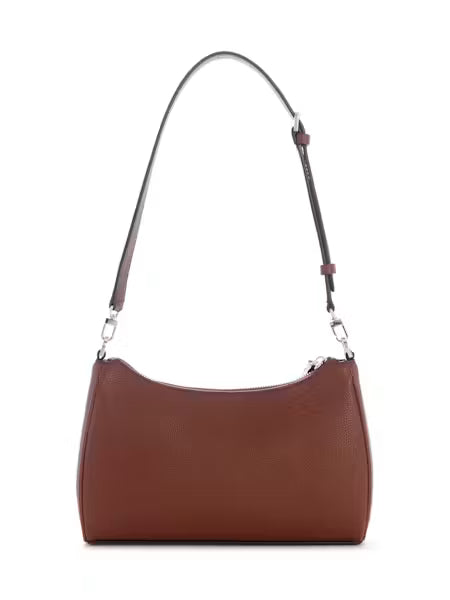 Guess Lucci Mini Shoulder Bag - Cognac