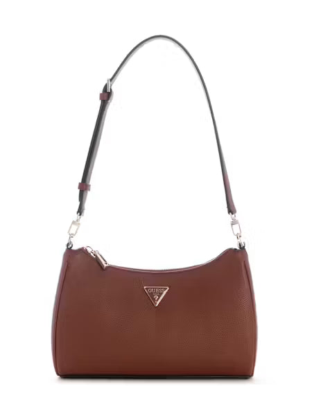 Guess Lucci Mini Shoulder Bag - Cognac