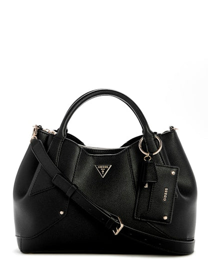 Guess Darcy Girlfriend Satchel - Black