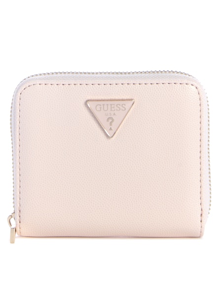 Guess Isobel SLG Small Zip Around Wallet - Rose