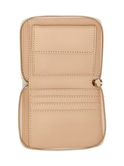 Guess Isobel SLG Small Zip Around Wallet - Rose