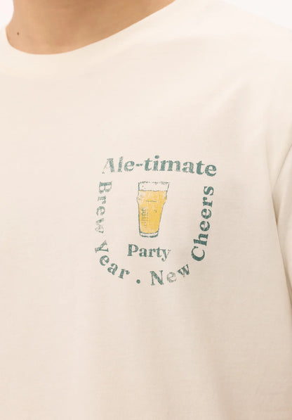 Buffalo T-Shirt Tebrew - Milk