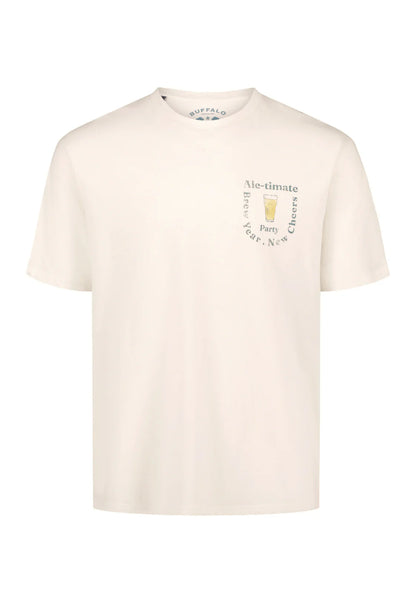 Buffalo T-Shirt Tebrew - Milk