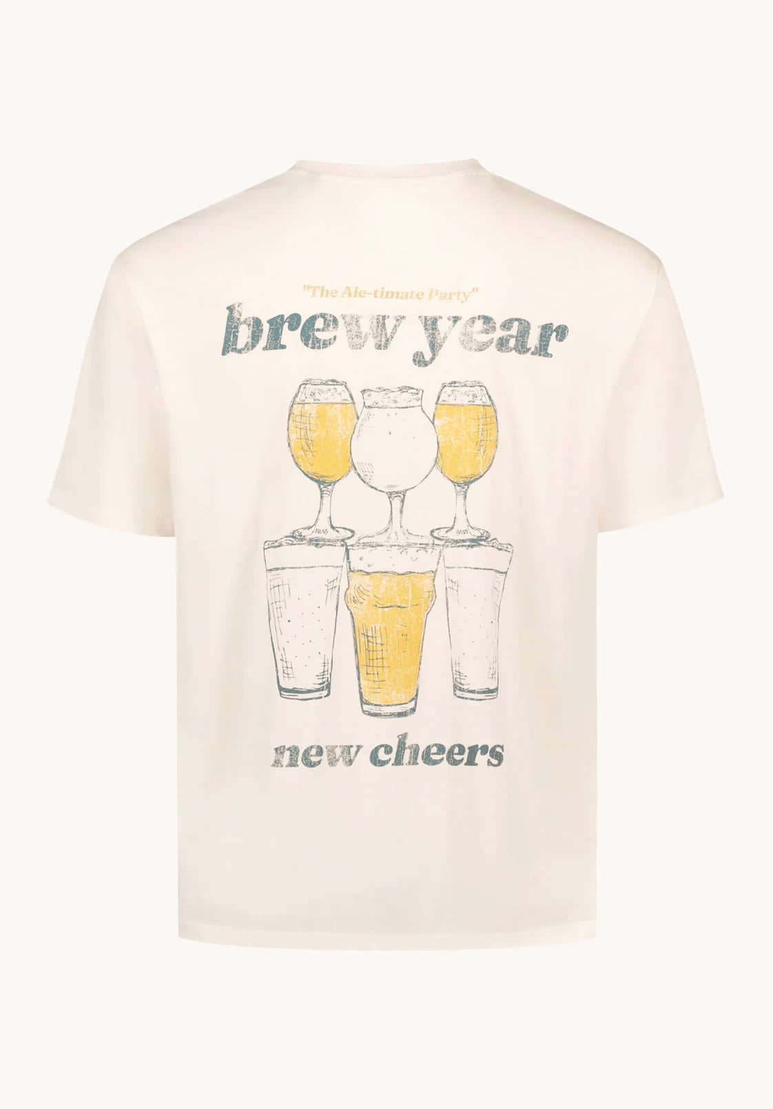 Buffalo T-Shirt Tebrew - Milk