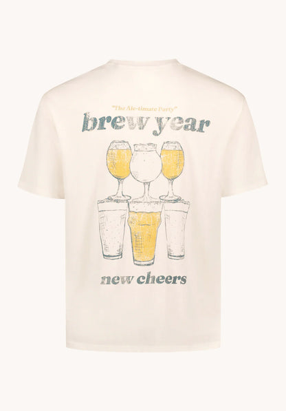Buffalo T-Shirt Tebrew - Milk