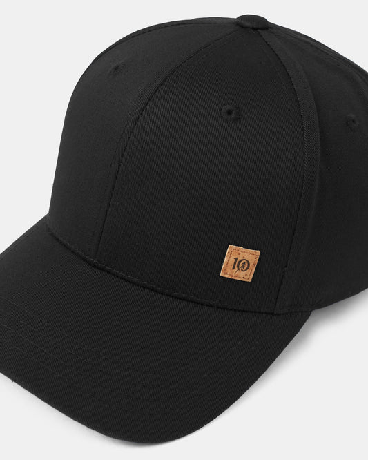 Ten Tree Cork Icon Elevation Hat - Meteorite Black