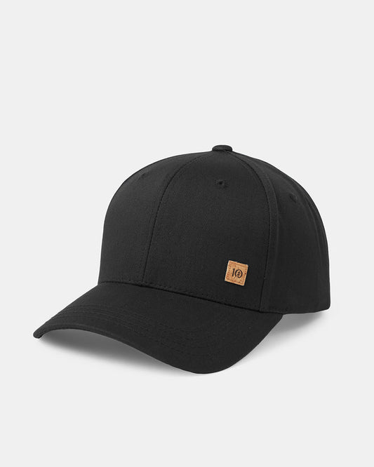 Ten Tree Cork Icon Elevation Hat - Meteorite Black
