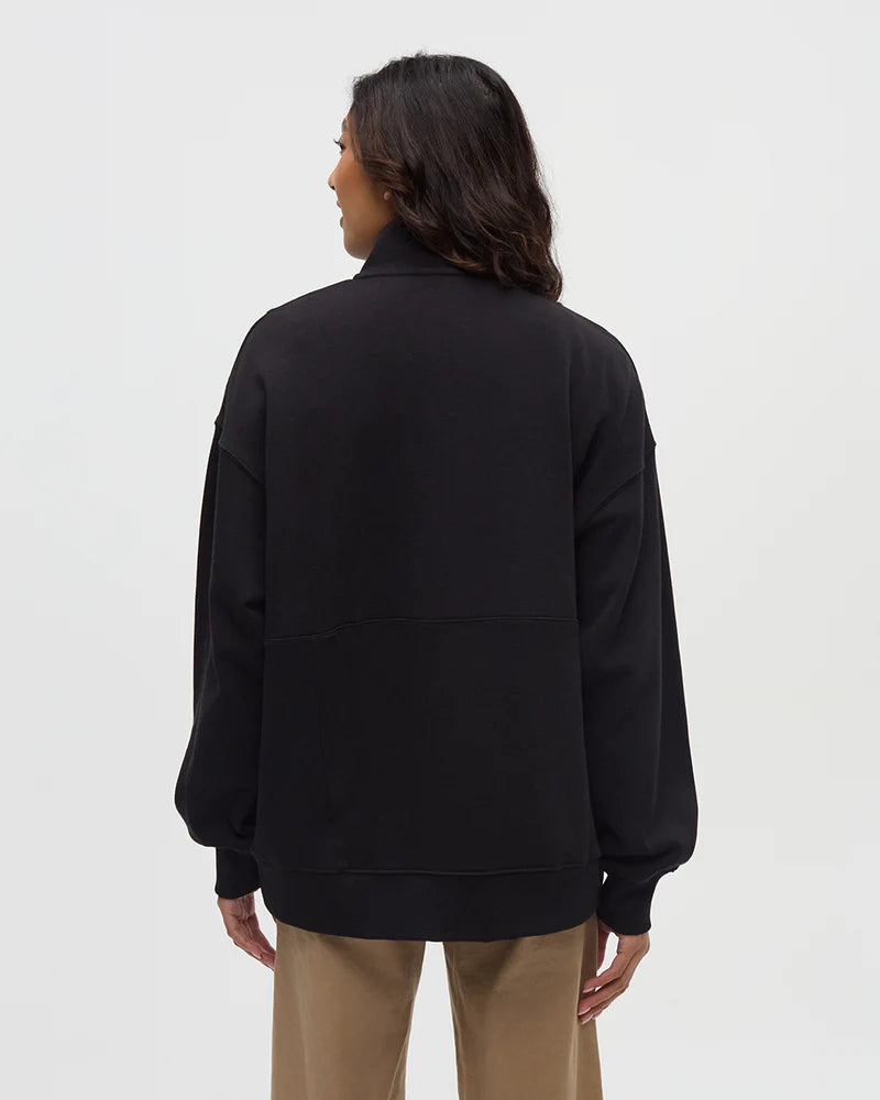 Ten Tree Finlayson 1/4 Zip- Rosewood