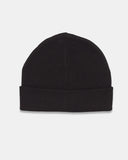 Ten Tree Kurt Juniper Beanie - Meteorite Black & Cork Patch