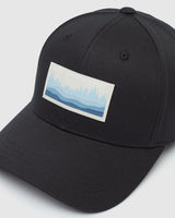 Ten Tree Juniper Wave Elevation Hat - Meteorite Black/Blue Falls