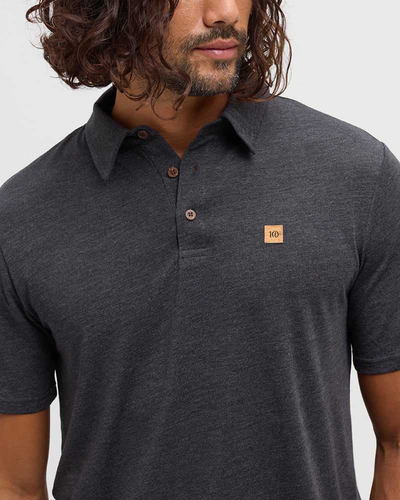 Ten Tree Astir Polo - Meteorite Black