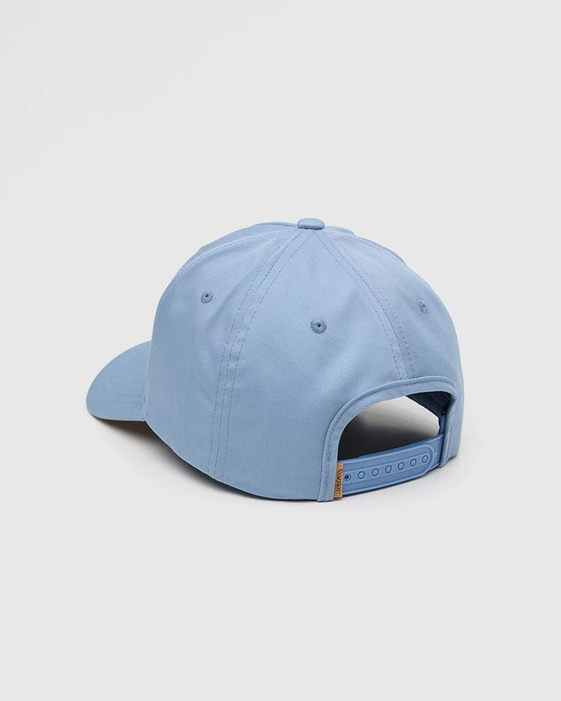 Ten Tree Logo Cork Brim Altitude Hat - Lakeside Blue