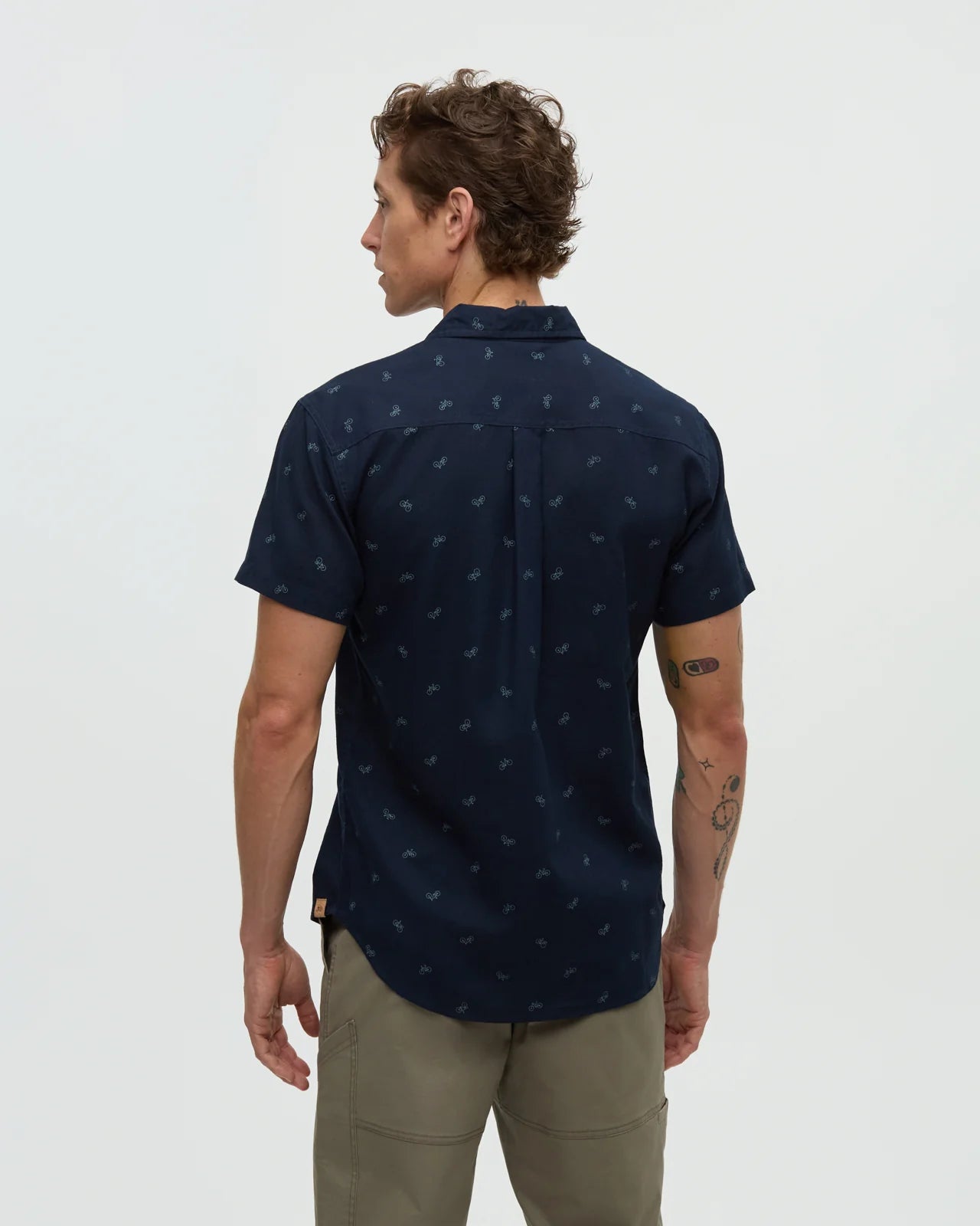 Ten Tree Bike Around Mancos Shirt - Midnight Blue & Bike Around