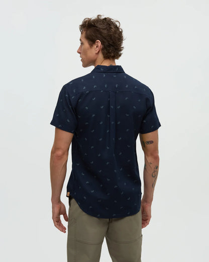Ten Tree Bike Around Mancos Shirt - Midnight Blue & Bike Around