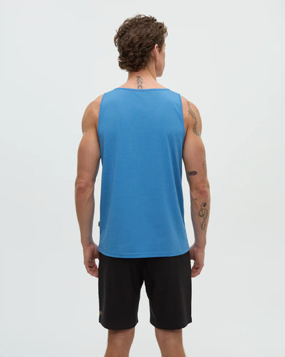 Ten Tree Pender Tank - Blue Lagoon Heather