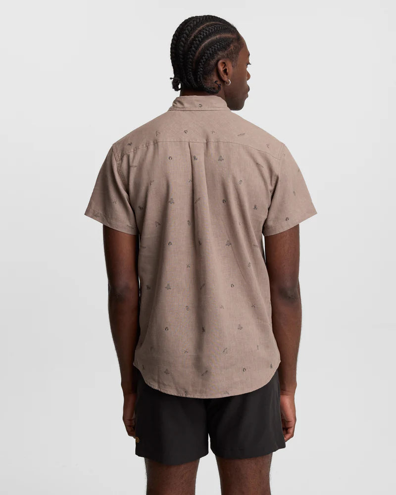 Ten Tree Lake Life Mancos Shirt - Clay & Lake Life