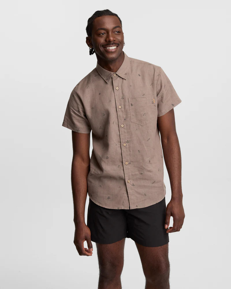 Ten Tree Lake Life Mancos Shirt - Clay & Lake Life