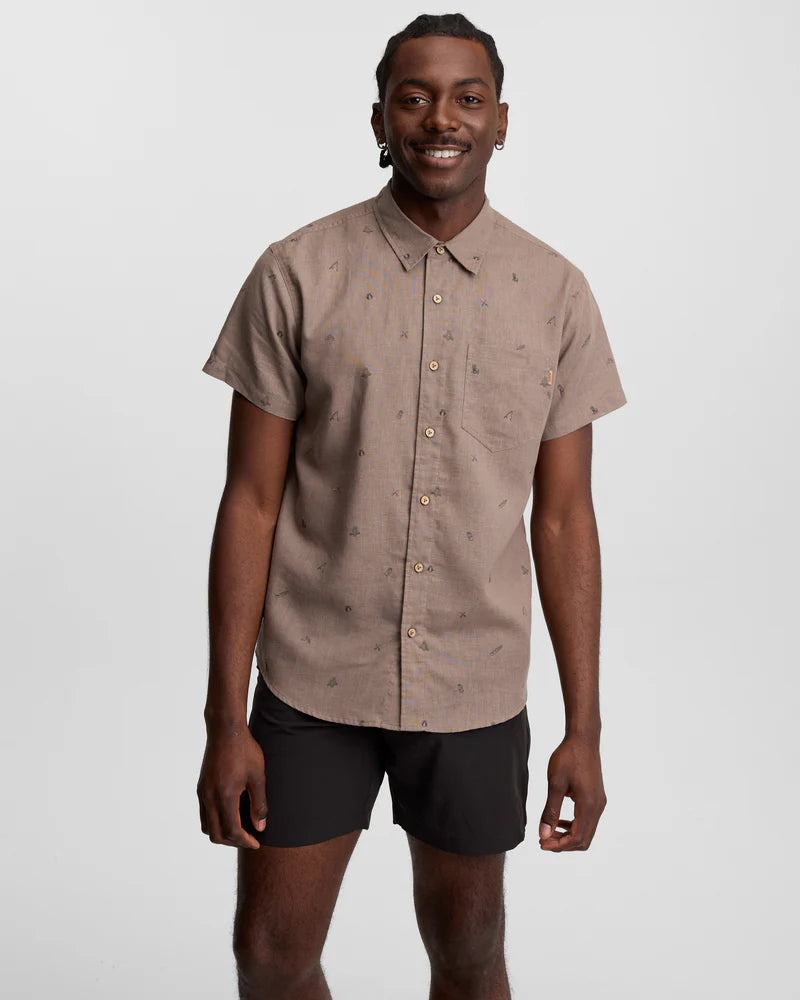 Ten Tree Lake Life Mancos Shirt - Clay & Lake Life