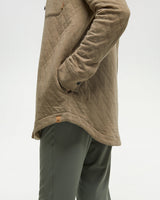 Ten Tree Dunes Shacket - Khaki Heather