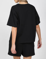 Brunette The Label Boxy Tee- Black