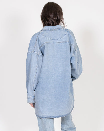 Brunette Shania Denim Jacket - Light Blue