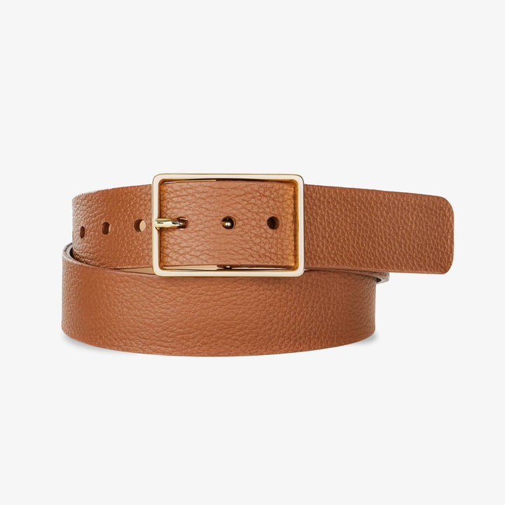 Brave Caloe Belt - Tan Vachetta