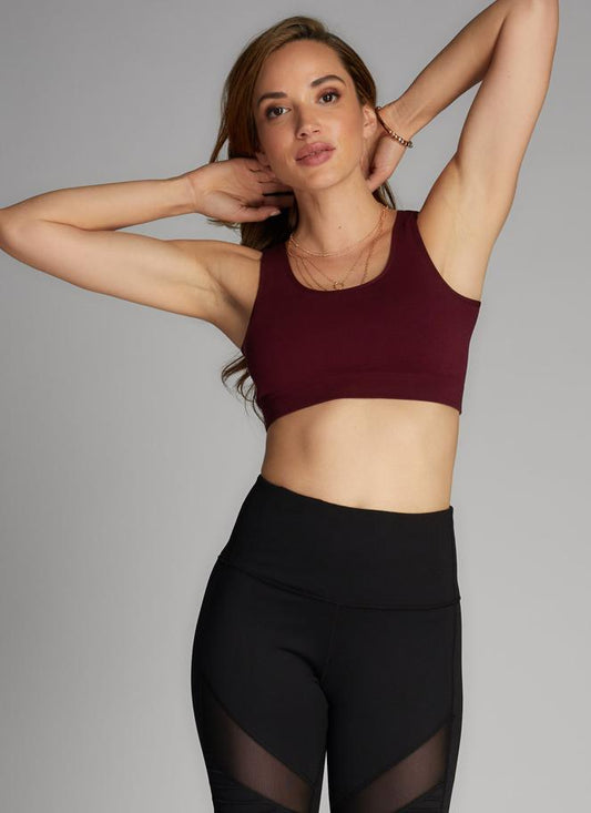 Cest Moi Bamboo Bralette - Bordeaux