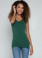 C'est Moi Bamboo Reversible Cami - Pine