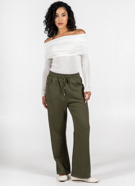 Cest Moi Sweatpants Olive Cest Moi Sweatpants Olive