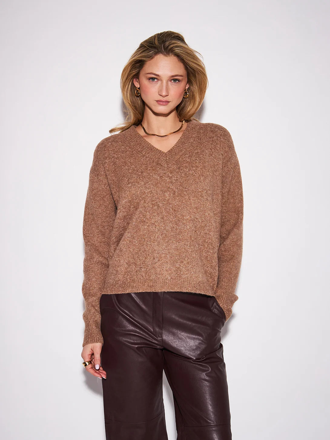 John+Jenn Charlie Sweater - Camel