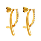 Hackney Nine Creeda Earrings - Gold