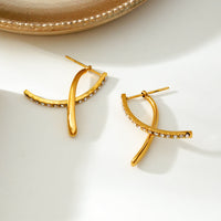 Hackney Nine Creeda Earrings - Gold