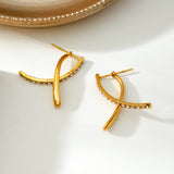 Hackney Nine Creeda Earrings - Gold